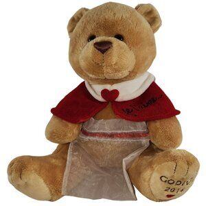 2014 Gund Godiva Teddy Bear Plush Stuffed Animals 10" Love Valentine's Day Anniv